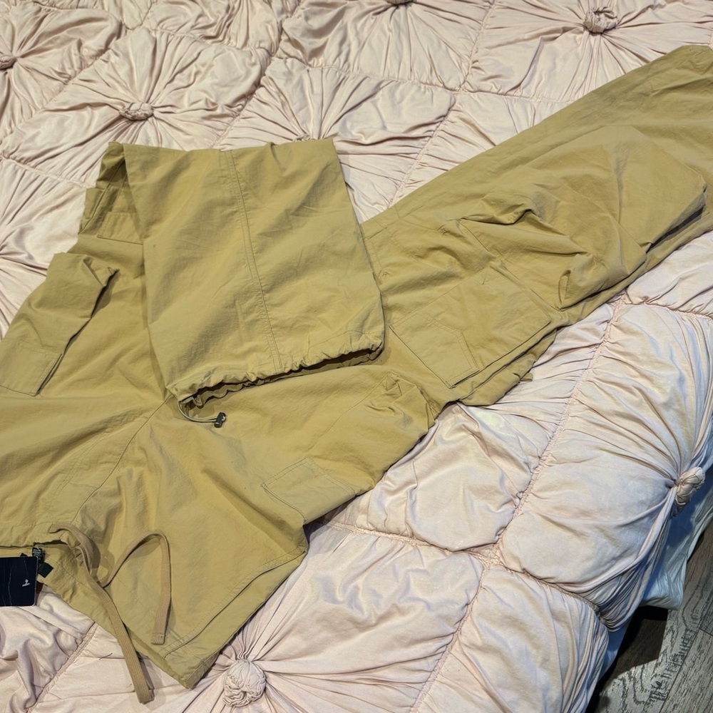 AFRM Tan Cargo Pants - Picture 6 of 8